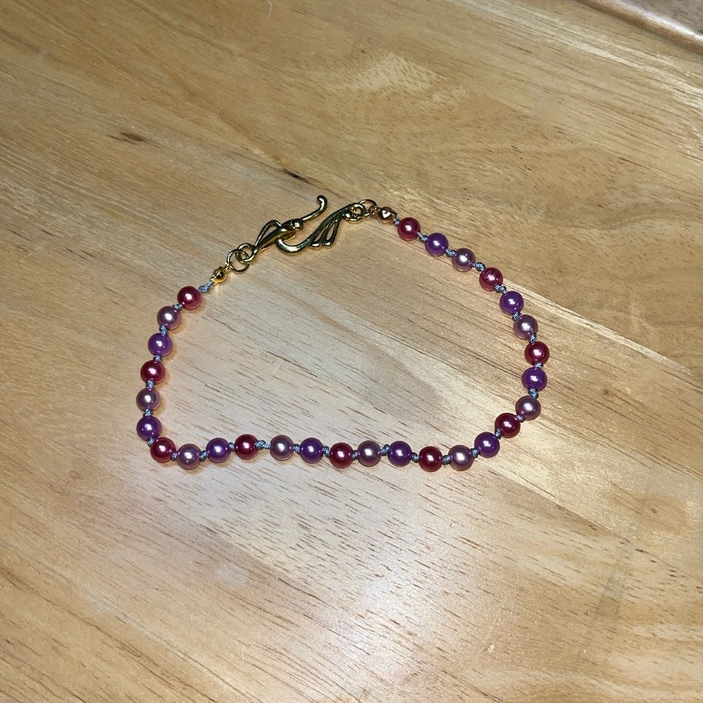 Handmade beaded bracelet